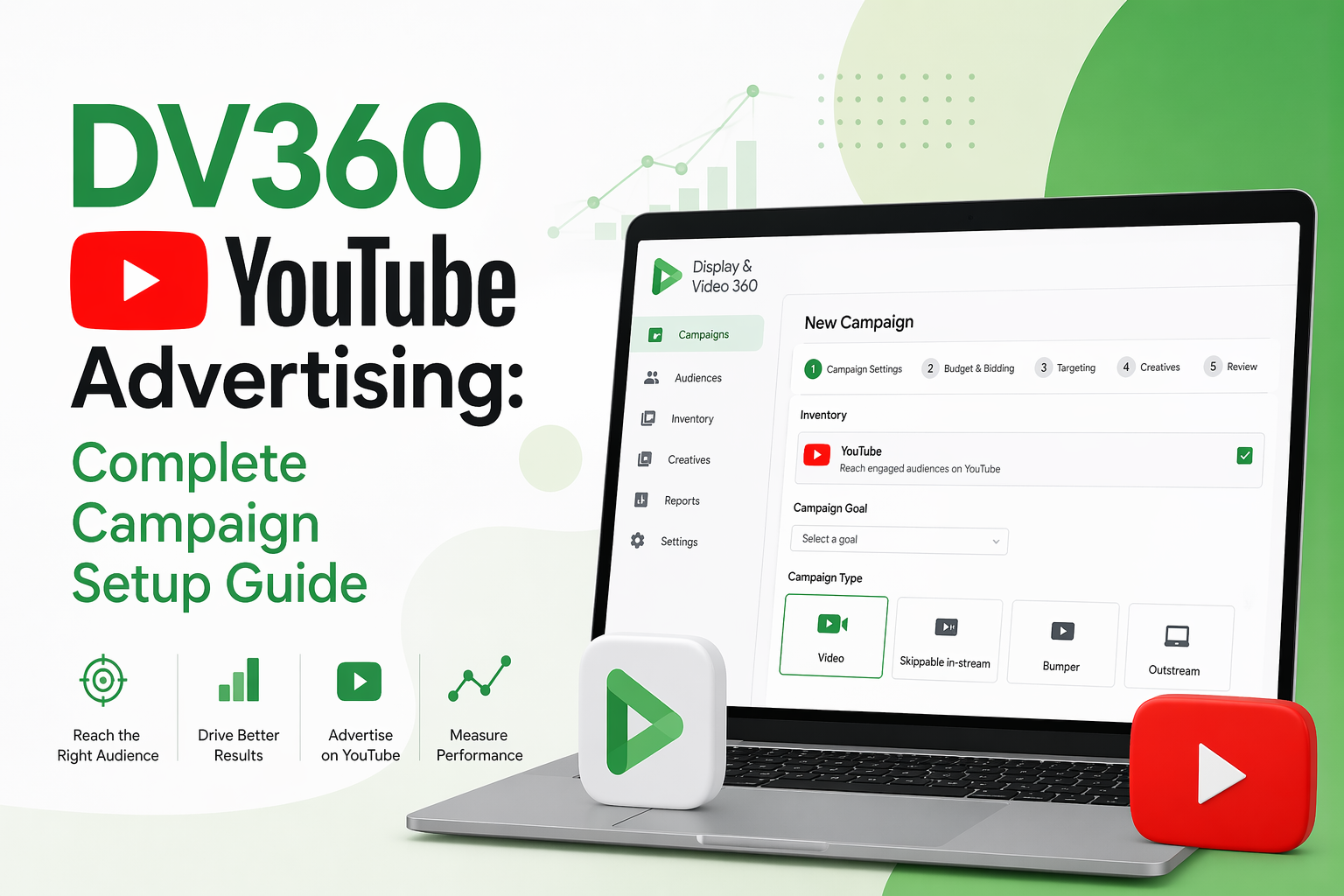 DV360 YouTube Advertising: Complete Campaign Setup Guide